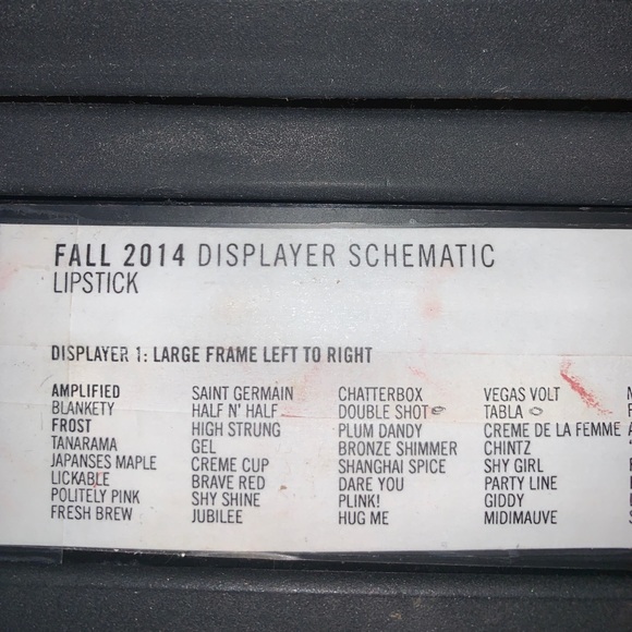 112 MAC Lipstick 💄 Counter Display Unit Official - Picture 7 of 16
